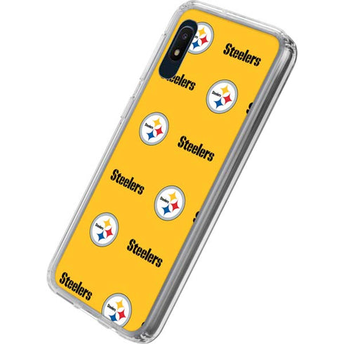 NFL Pittsburgh Steelers Blitz Series Galaxy A10e Clear Case
