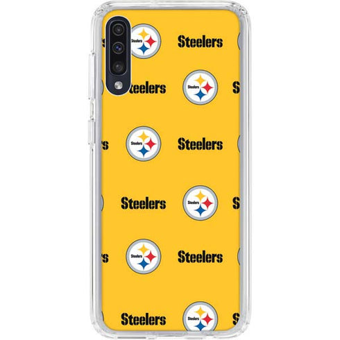 NFL Pittsburgh Steelers Blitz Series Galaxy A50 Clear Case