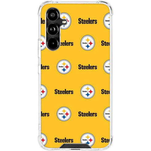 NFL Pittsburgh Steelers Blitz Series Galaxy A54 5G Clear Case