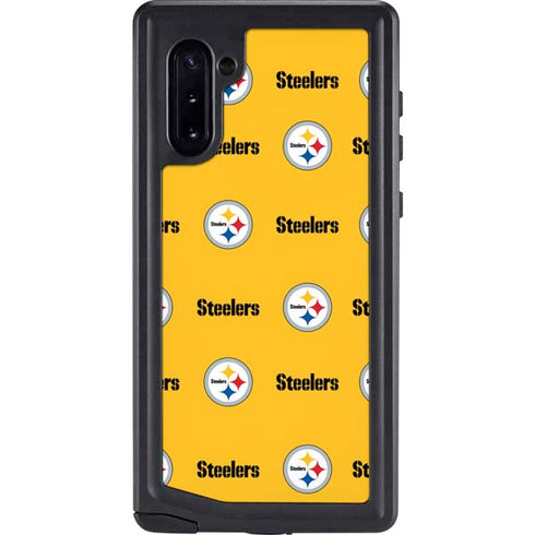 NFL Pittsburgh Steelers Blitz Series Galaxy Note 10 Waterproof Case
