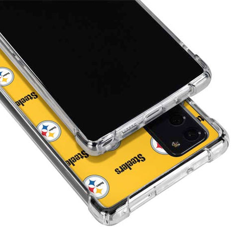 NFL Pittsburgh Steelers Blitz Series Galaxy Note20 5G Clear Case