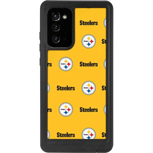 NFL Pittsburgh Steelers Blitz Series Galaxy Note20 5G Waterproof Case