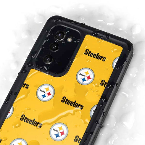 NFL Pittsburgh Steelers Blitz Series Galaxy Note20 5G Waterproof Case