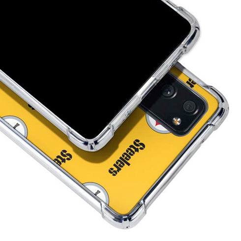 NFL Pittsburgh Steelers Blitz Series Galaxy S20 FE Clear Case