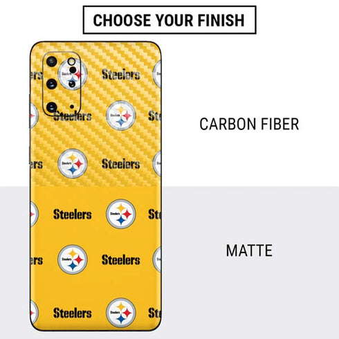 NFL Pittsburgh Steelers Blitz Series Galaxy S20 Plus Skin