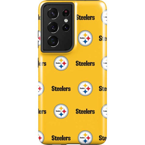NFL Pittsburgh Steelers Blitz Series Galaxy S21 Ultra 5G Pro Case