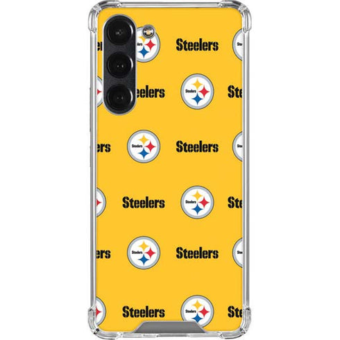 NFL Pittsburgh Steelers Blitz Series Galaxy S23 Plus Clear Case