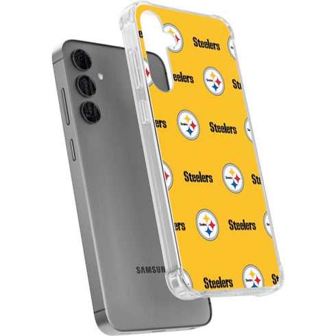 NFL Pittsburgh Steelers Blitz Series Galaxy S24 Plus Clear Case
