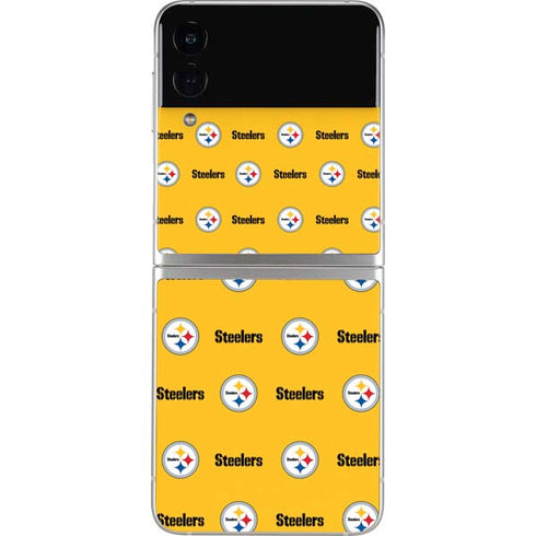 NFL Pittsburgh Steelers Blitz Series Galaxy Z Flip3 5G Skin