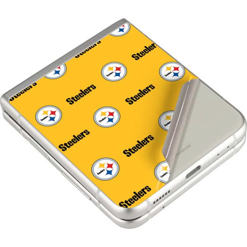 NFL Pittsburgh Steelers Blitz Series Galaxy Z Flip3 5G Skin