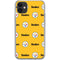 NFL Pittsburgh Steelers Blitz Series iPhone 11 Clear Case