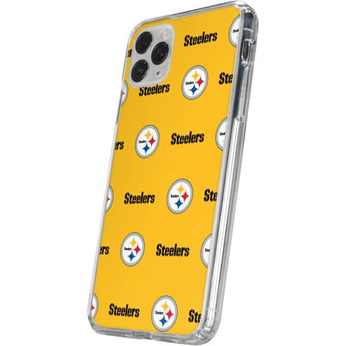 NFL Pittsburgh Steelers Blitz Series iPhone 11 Pro Clear Case