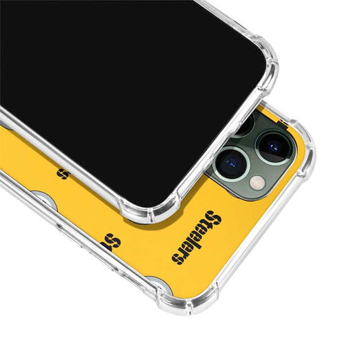 NFL Pittsburgh Steelers Blitz Series iPhone 11 Pro Max Clear Case