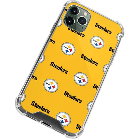 NFL Pittsburgh Steelers Blitz Series iPhone 11 Pro Max Clear Case