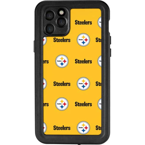 NFL Pittsburgh Steelers Blitz Series iPhone 11 Pro Max Waterproof Case