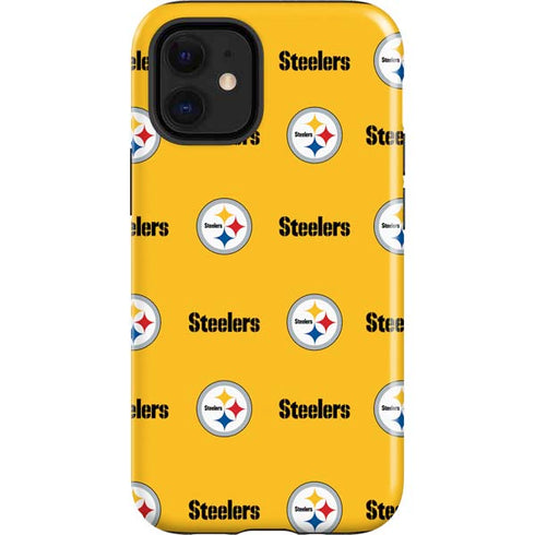 NFL Pittsburgh Steelers Blitz Series iPhone 12 Mini Impact Case