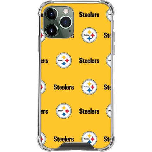 NFL Pittsburgh Steelers Blitz Series iPhone 12 Pro Clear Case
