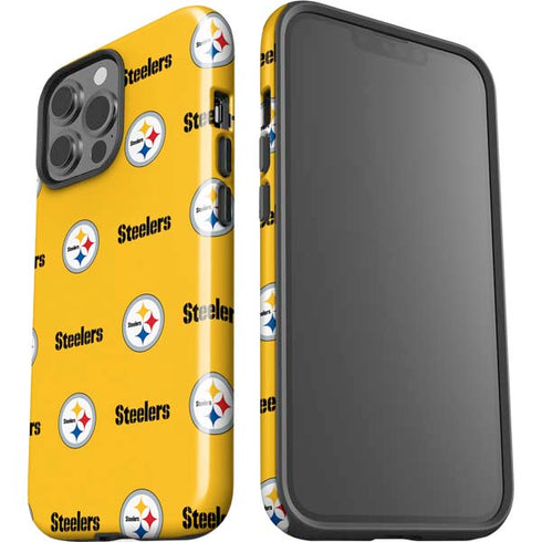 NFL Pittsburgh Steelers Blitz Series iPhone 13 Pro Max Impact Case