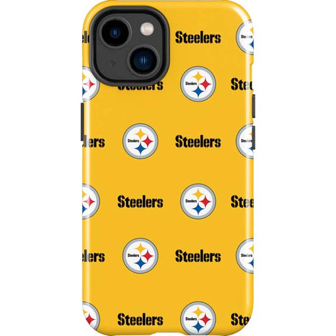 NFL Pittsburgh Steelers Blitz Series iPhone 14 Plus Impact Case