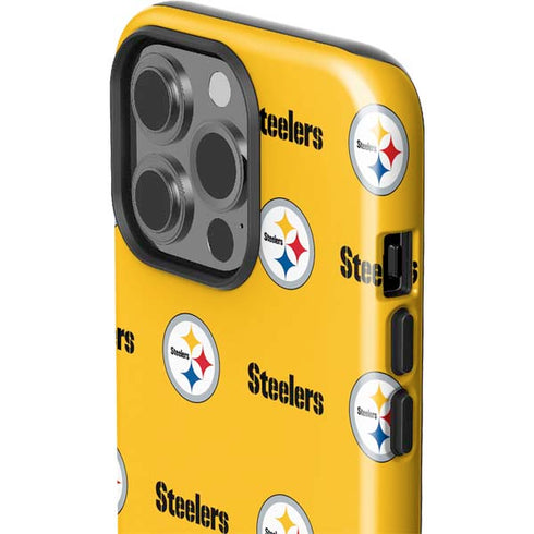 NFL Pittsburgh Steelers Blitz Series iPhone 15 Pro Impact Case