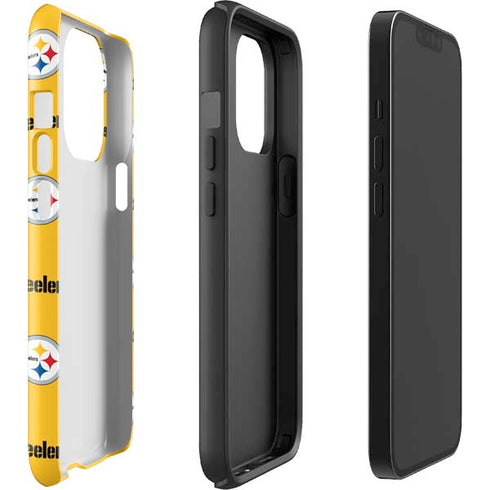 NFL Pittsburgh Steelers Blitz Series iPhone 15 Pro Impact Case