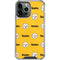 NFL Pittsburgh Steelers Blitz Series iPhone 14 Pro Max Clear Case