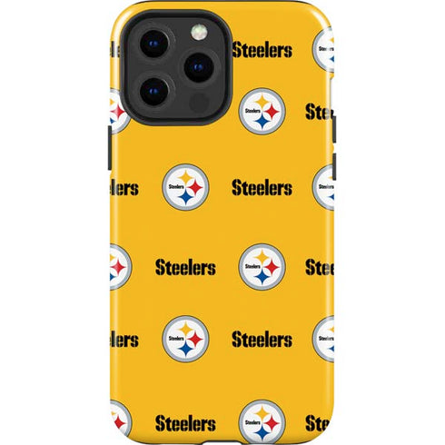NFL Pittsburgh Steelers Blitz Series iPhone 15 Pro Max Impact Case