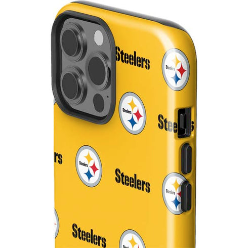 NFL Pittsburgh Steelers Blitz Series iPhone 15 Pro Max Impact Case