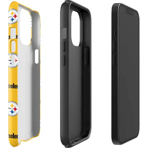 NFL Pittsburgh Steelers Blitz Series iPhone 15 Pro Max Impact Case