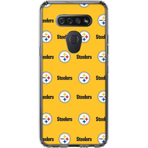 NFL Pittsburgh Steelers Blitz Series LG K51/Q51 Clear Case