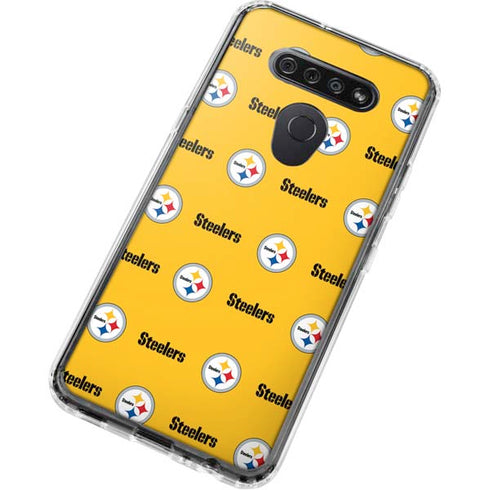 NFL Pittsburgh Steelers Blitz Series LG K51/Q51 Clear Case