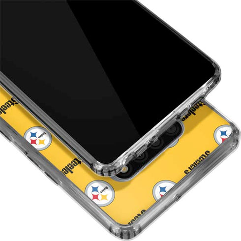 NFL Pittsburgh Steelers Blitz Series LG Stylo 6 Clear Case