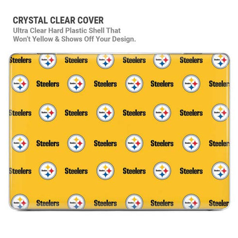 NFL Pittsburgh Steelers Blitz Series MacBook Pro 16in (2021-25) Case plus Skin