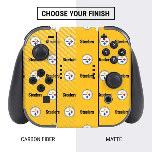 NFL Pittsburgh Steelers Blitz Series Nintendo Switch Bundle Skin