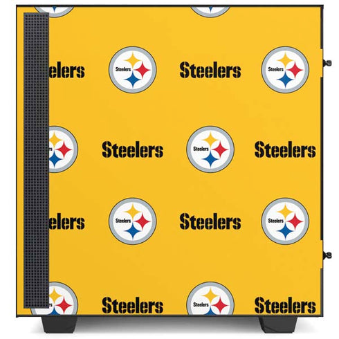 NFL Pittsburgh Steelers Blitz Series NZXT H510 Compact ATX Mid-Tower Case Skin