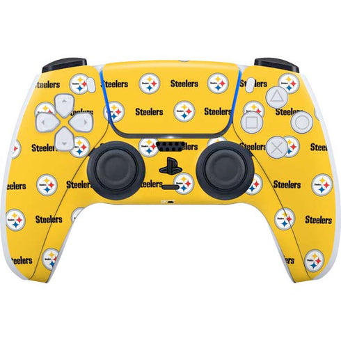 NFL Pittsburgh Steelers Blitz Series PS5 Controller Skin
