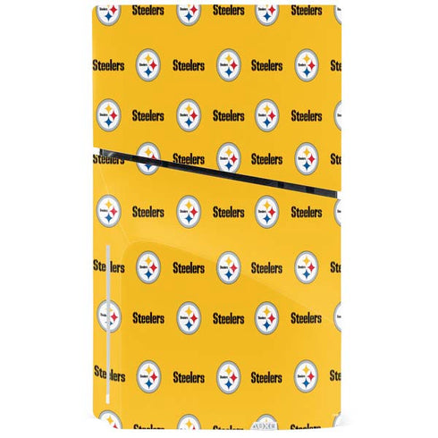 NFL Pittsburgh Steelers Blitz Series PS5 Slim Disk Bundle Skin