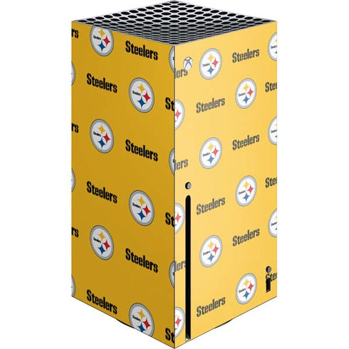 NFL Pittsburgh Steelers Blitz Series Xbox Series X Console Skin