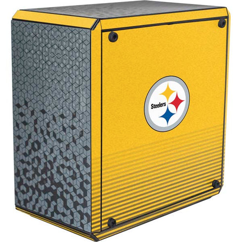 NFL Pittsburgh Steelers Breakaway Cooler Master MasterBox Q300L Mini Tower Skin