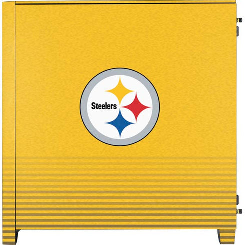 NFL Pittsburgh Steelers Breakaway Corsair 4000D Tempered Glass Mid-Tower ATX Case Skin