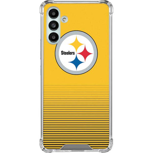 NFL Pittsburgh Steelers Breakaway Galaxy A13 5G Clear Case