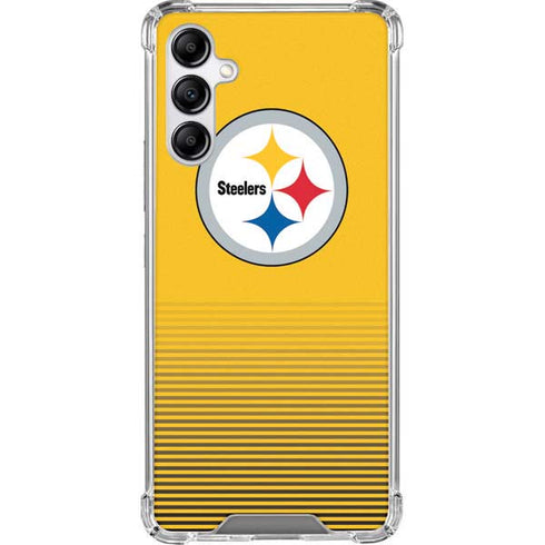 NFL Pittsburgh Steelers Breakaway Galaxy A14 5G Clear Case