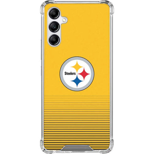NFL Pittsburgh Steelers Breakaway Galaxy A15 5G Clear Case