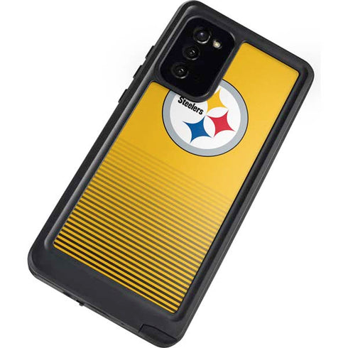 NFL Pittsburgh Steelers Breakaway Galaxy Note20 5G Waterproof Case