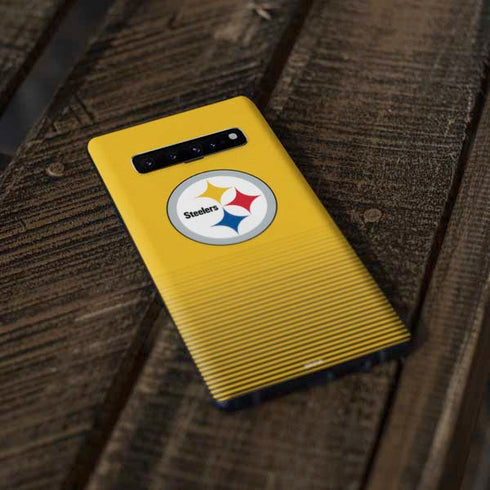 NFL Pittsburgh Steelers Breakaway Galaxy S10 Skin