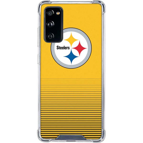 NFL Pittsburgh Steelers Breakaway Galaxy S20 FE Clear Case