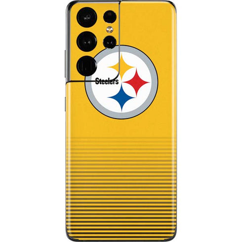 NFL Pittsburgh Steelers Breakaway Galaxy S21 Ultra 5G Skin