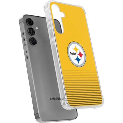 NFL Pittsburgh Steelers Breakaway Galaxy S24 Plus Clear Case
