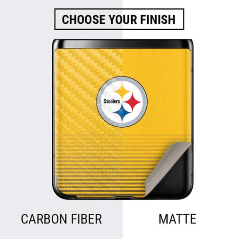 NFL Pittsburgh Steelers Breakaway Galaxy Z Flip Skin