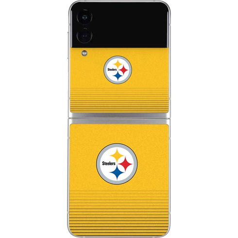NFL Pittsburgh Steelers Breakaway Galaxy Z Flip3 5G Skin
